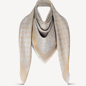 brand new scarf LOUIS VUITTON monogram SHINE M75121
